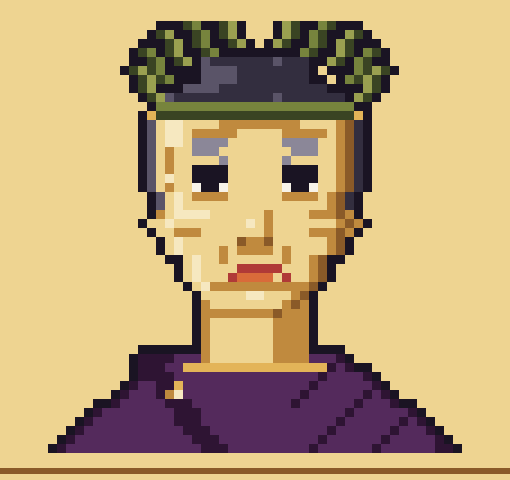 Tiberius, second emperor, in Soul of Rome